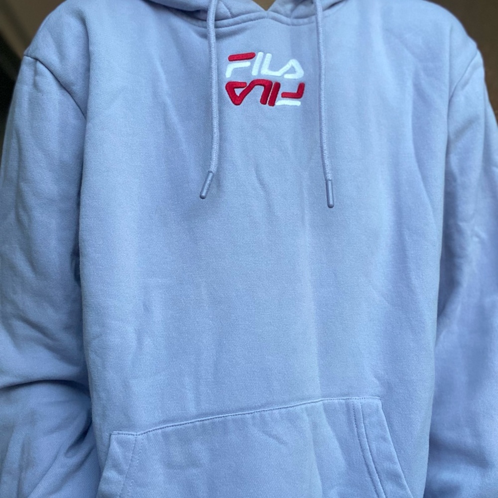 Lilac Fila Hoodie